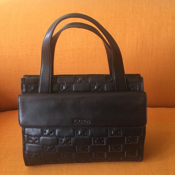 Sale💝ESCADA RARE LOGO BAG - Picture 1 of 12